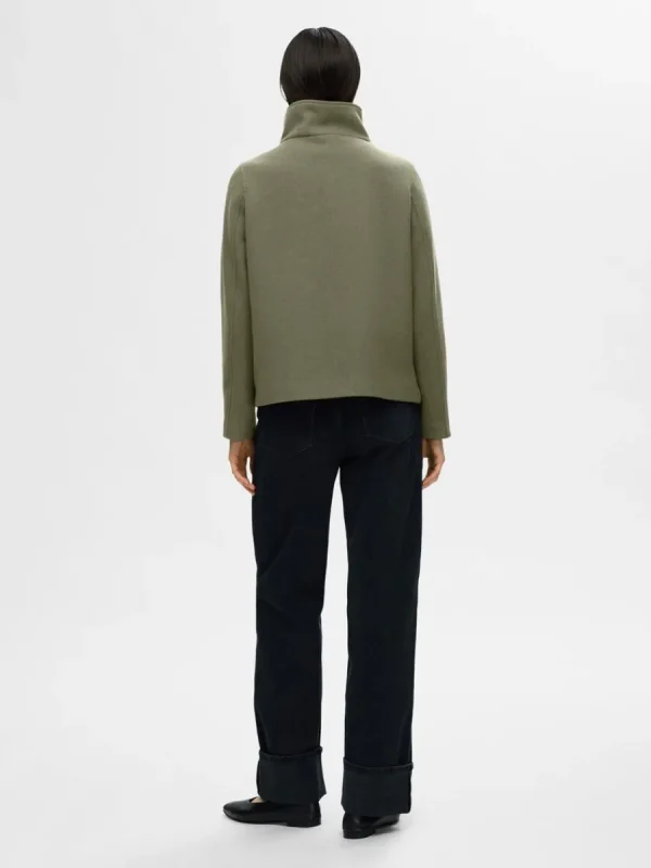 SELECTED KORT JACKA Green Best Sale