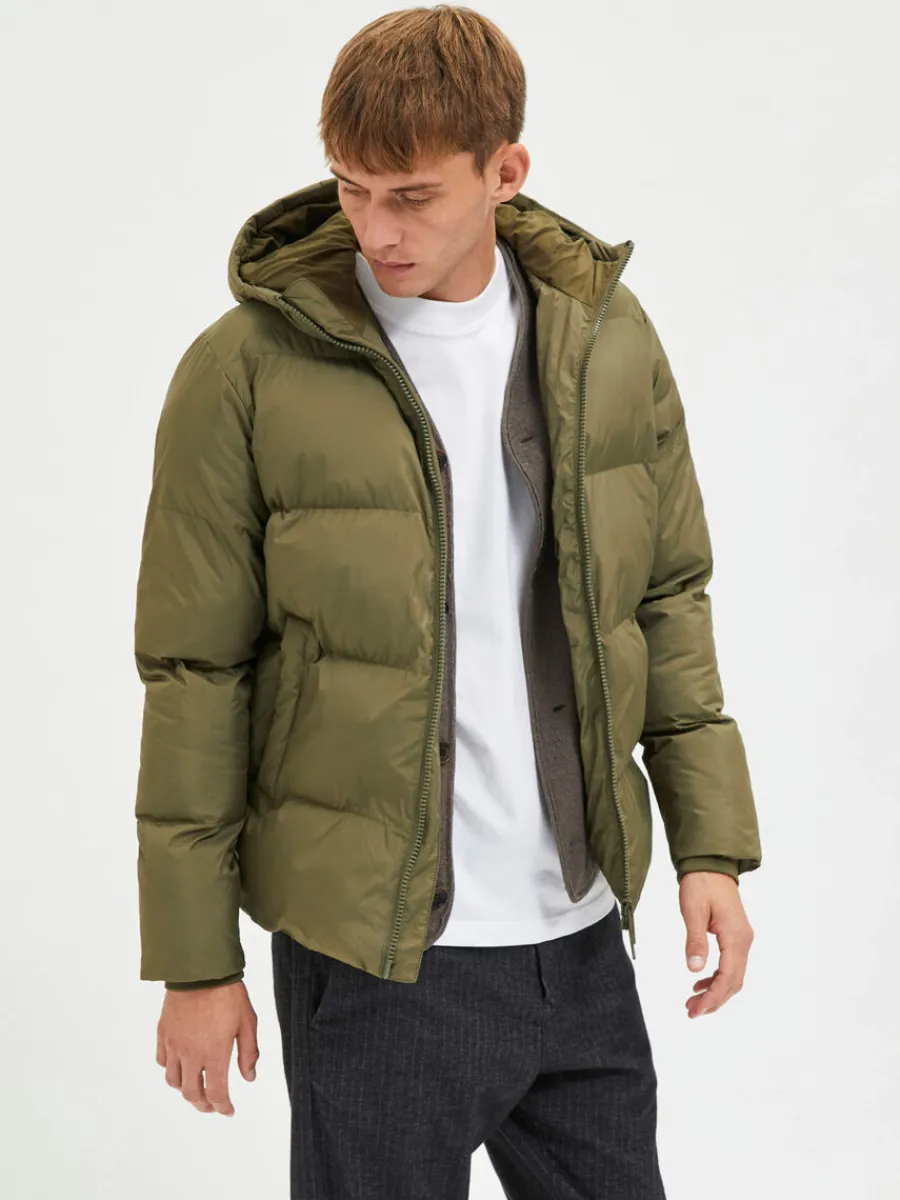 kort_pufferjacka_0-2.webp SELECTED KORT PUFFERJACKA Green Online