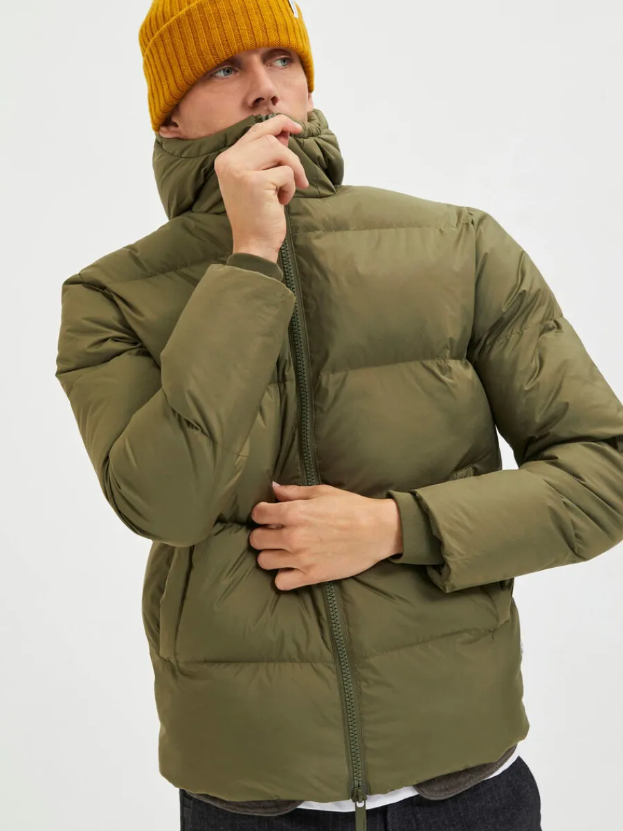 kort_pufferjacka_3-2.webp SELECTED KORT PUFFERJACKA Green Online