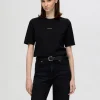 SELECTED KORTÄRMAD BOMULL T-SHIRT Black Best Sale
