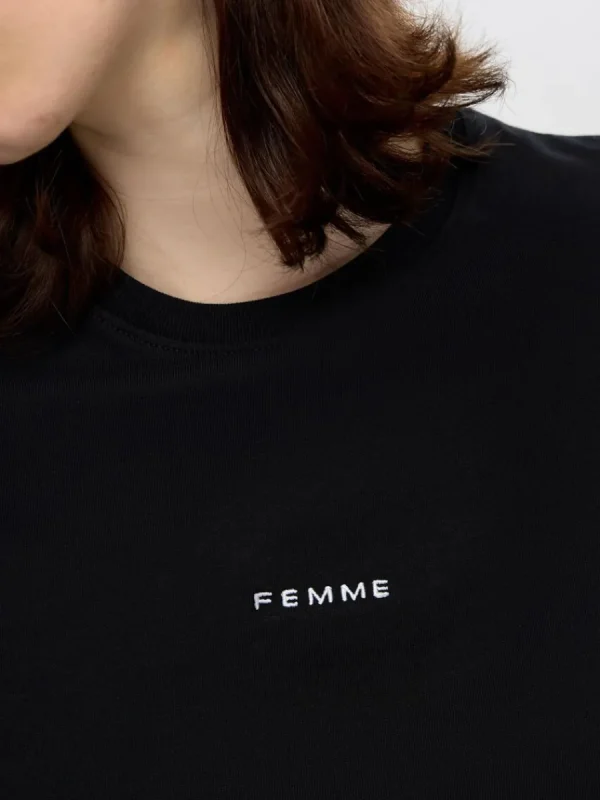 SELECTED KORTÄRMAD BOMULL T-SHIRT Black Best Sale