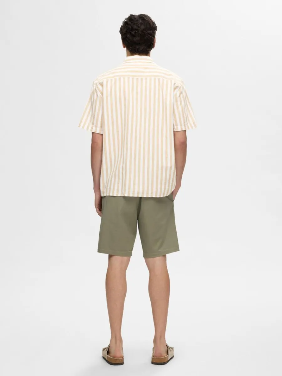 kortrmad_skjorta_1-7.webp SELECTED KORTÄRMAD SKJORTA Beige Discount