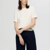 SELECTED KORTÄRMAD T-SHIRT White Online