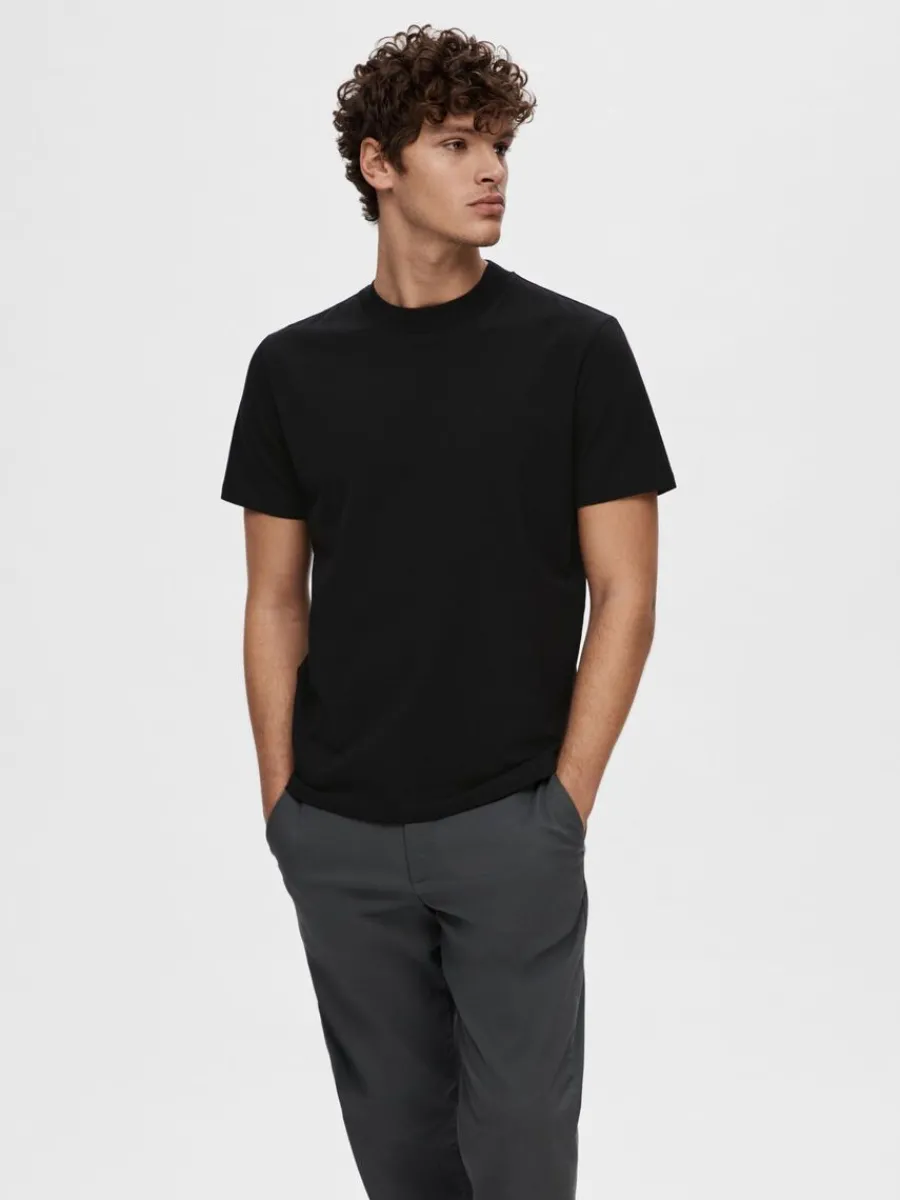 kortrmad_tshirt_0-5.webp SELECTED KORTÄRMAD T-SHIRT Black Flash Sale