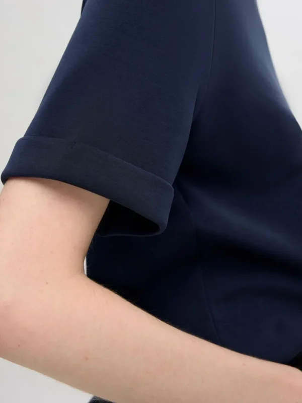SELECTED KORTÄRMAD T-SHIRT Blue Outlet