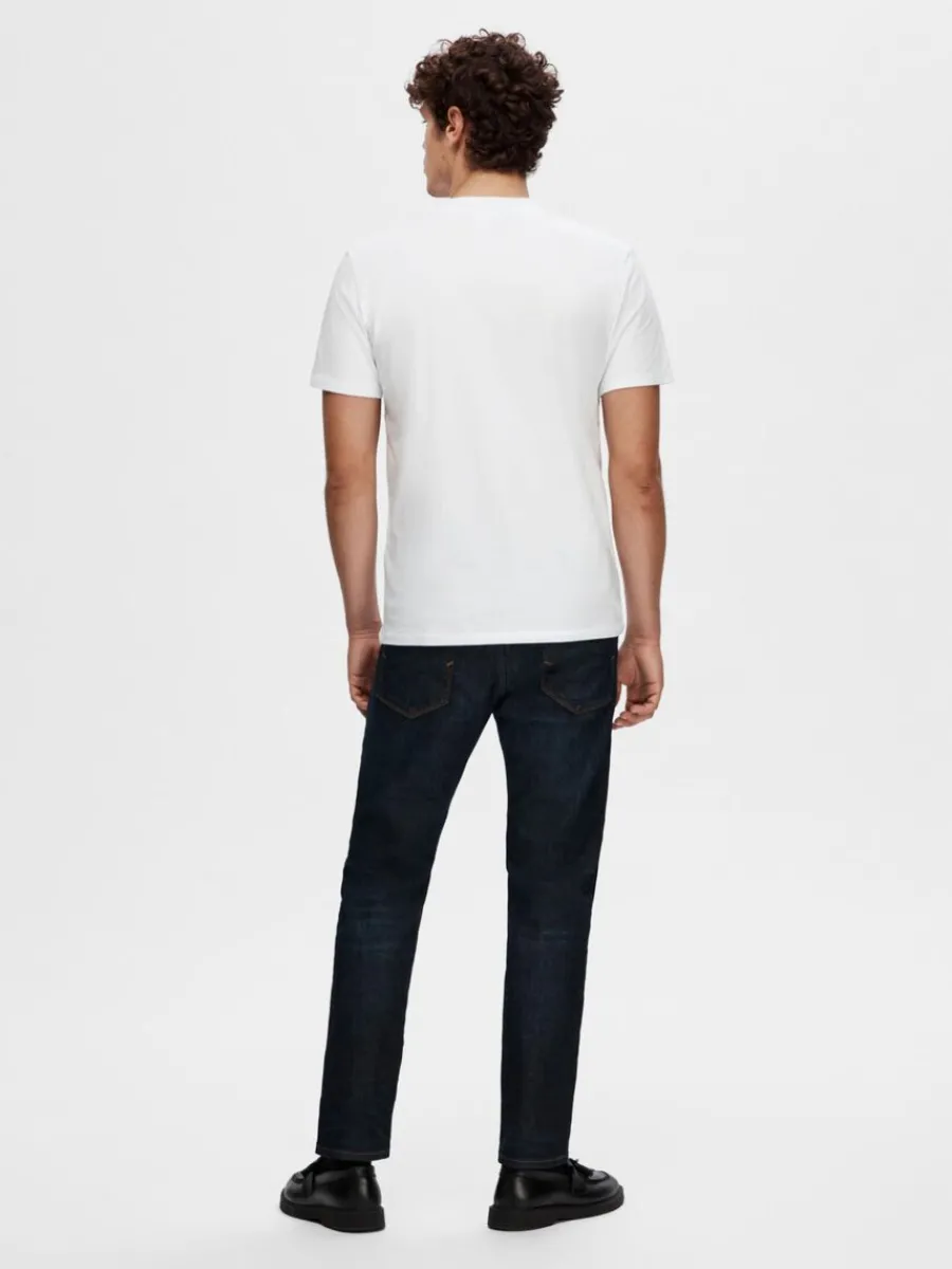 kortrmad_tshirt_4-6.webp SELECTED KORTÄRMAD T-SHIRT White Discount