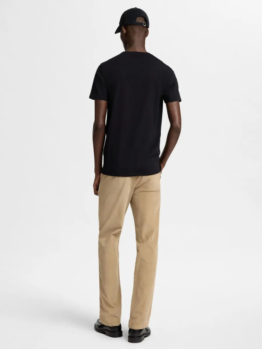 kortrmad_tshirt_4-8.webp SELECTED KORTÄRMAD T-SHIRT Black New