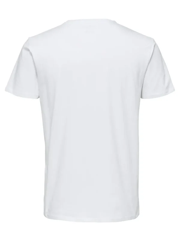 SELECTED KORTÄRMAD T-SHIRT White Store
