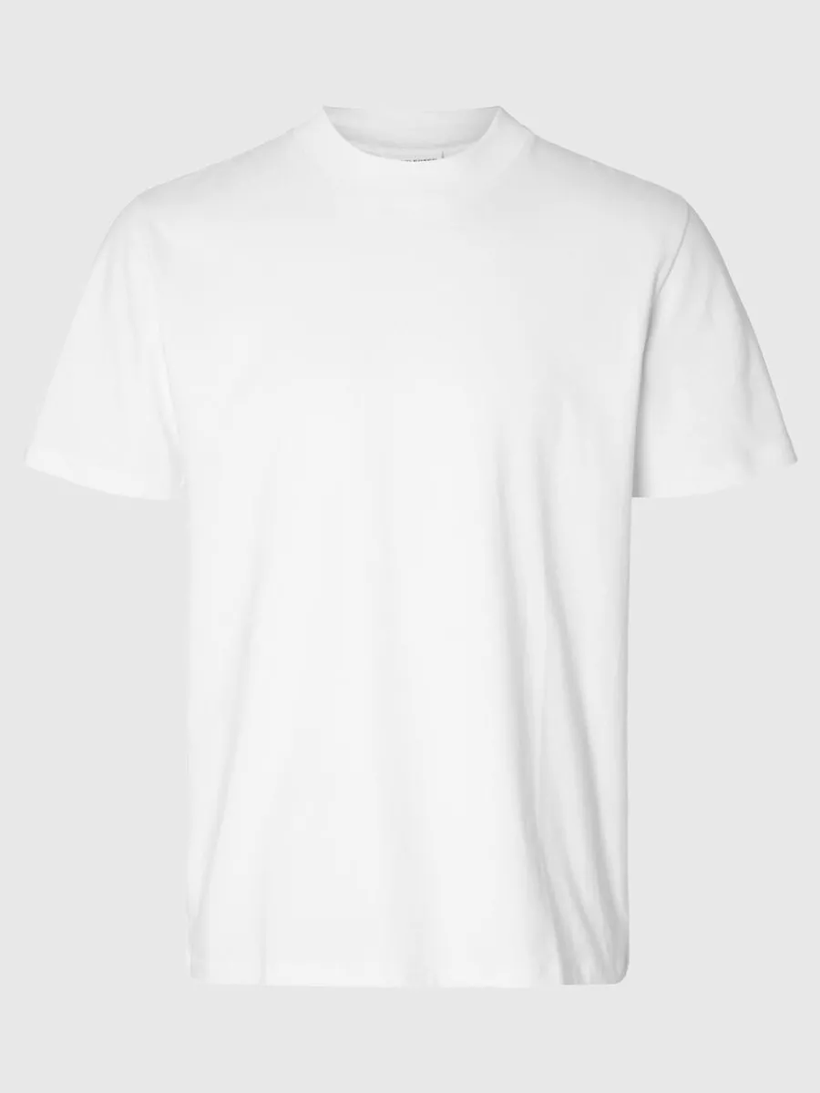 kortrmad_tshirt_5-6.webp SELECTED KORTÄRMAD T-SHIRT White Discount