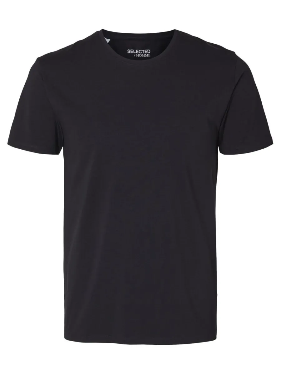 kortrmad_tshirt_5-8.webp SELECTED KORTÄRMAD T-SHIRT Black New