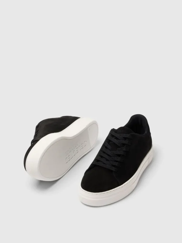 SELECTED KRAFTIG MOCKA SNEAKERS Black Fashion