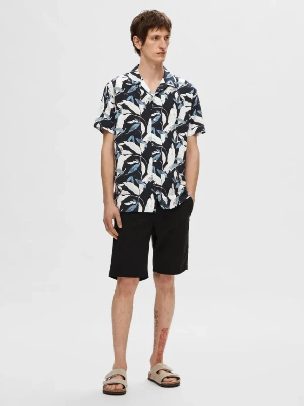 SELECTED KUBAKRAGE SKJORTA Blue Fashion