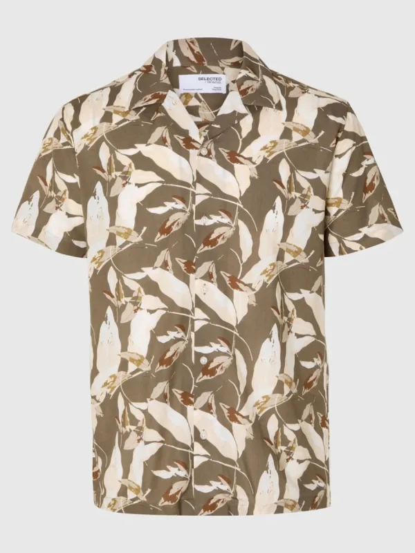 SELECTED KUBAKRAGE SKJORTA Brown Cheap