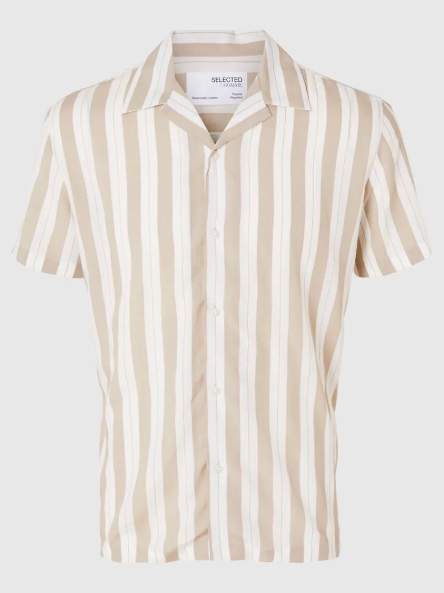 kubakrage_skjorta_4-4.webp SELECTED KUBAKRAGE SKJORTA Beige Sale