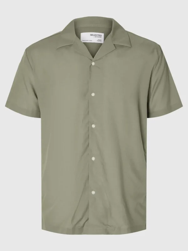 SELECTED KUBAKRAGE SKJORTA Green Outlet