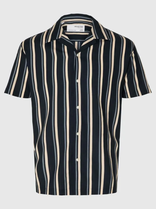 SELECTED KUBAKRAGE SKJORTA Blue Discount