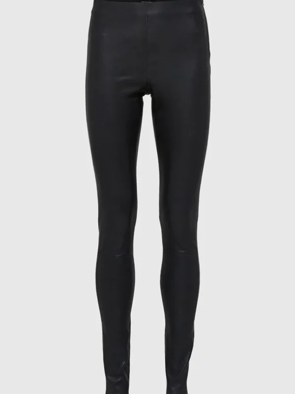 SELECTED LAMM LEGGINGS Black Cheap