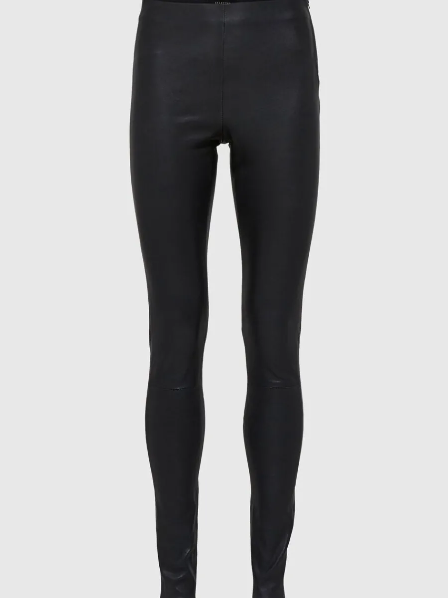 lamm_leggings_5.webp SELECTED LAMM LEGGINGS Black Cheap