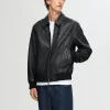 SELECTED 100% LÄDERJACKA Black Discount