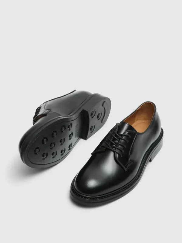 SELECTED LÄDERSYDD BLÜCHERSKOR Black Best