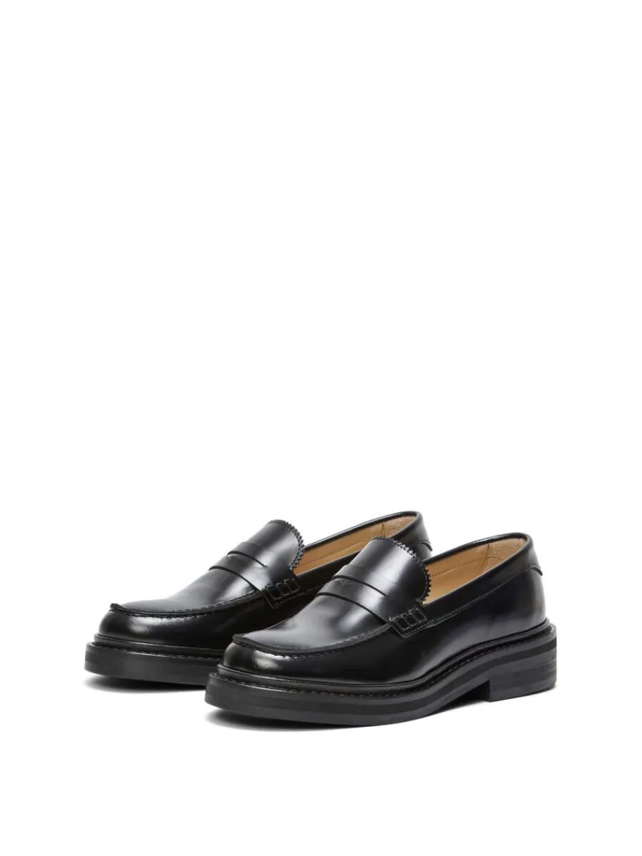 ldersydd_loafers_1.webp SELECTED LÄDERSYDD LOAFERS Black New