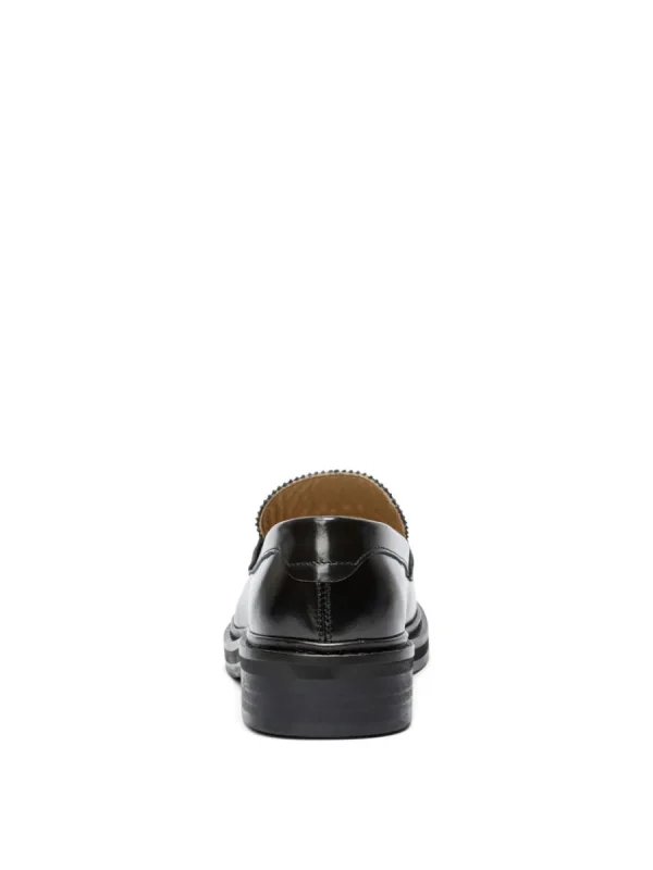 SELECTED LÄDERSYDD LOAFERS Black New