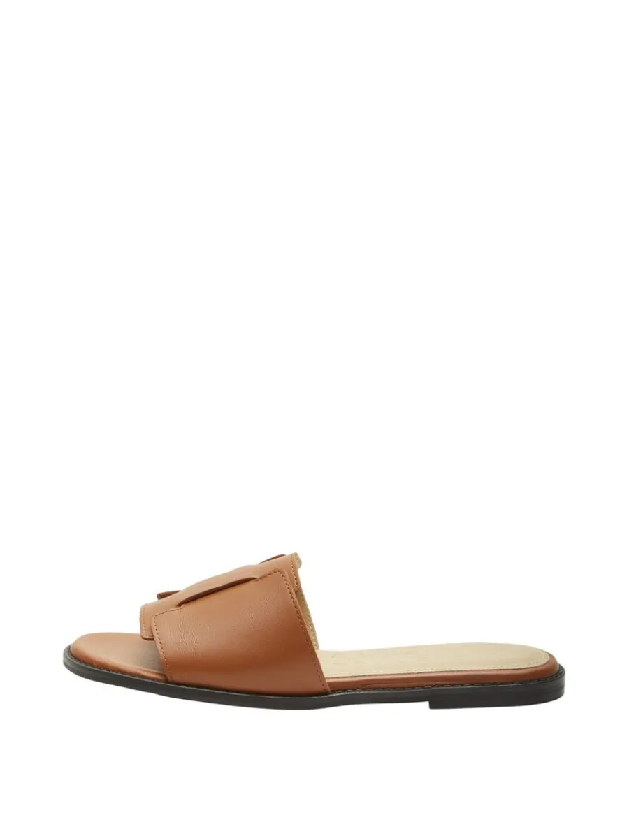 ldersydd_sandaler_0-2.webp SELECTED LÄDERSYDD SANDALER Brown Online