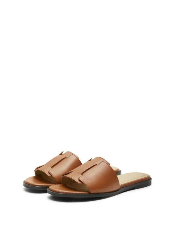SELECTED LÄDERSYDD SANDALER Brown Online