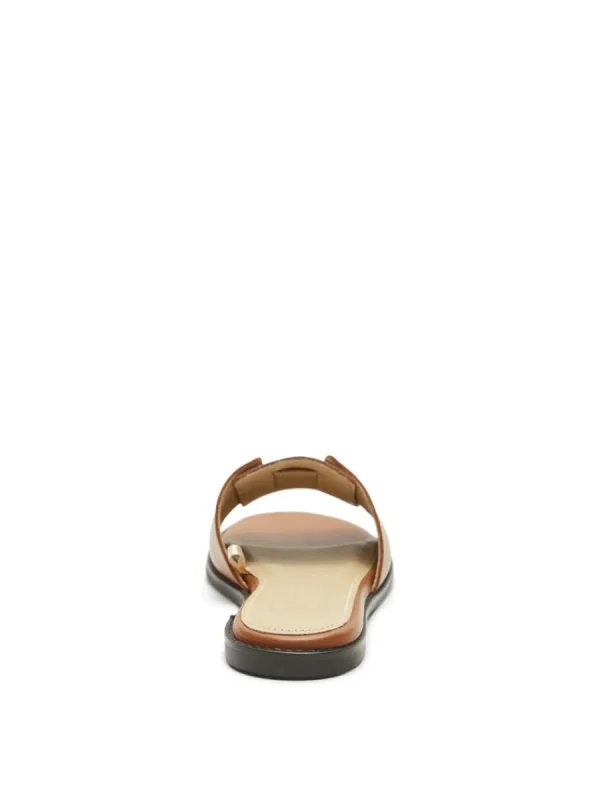 SELECTED LÄDERSYDD SANDALER Brown Online