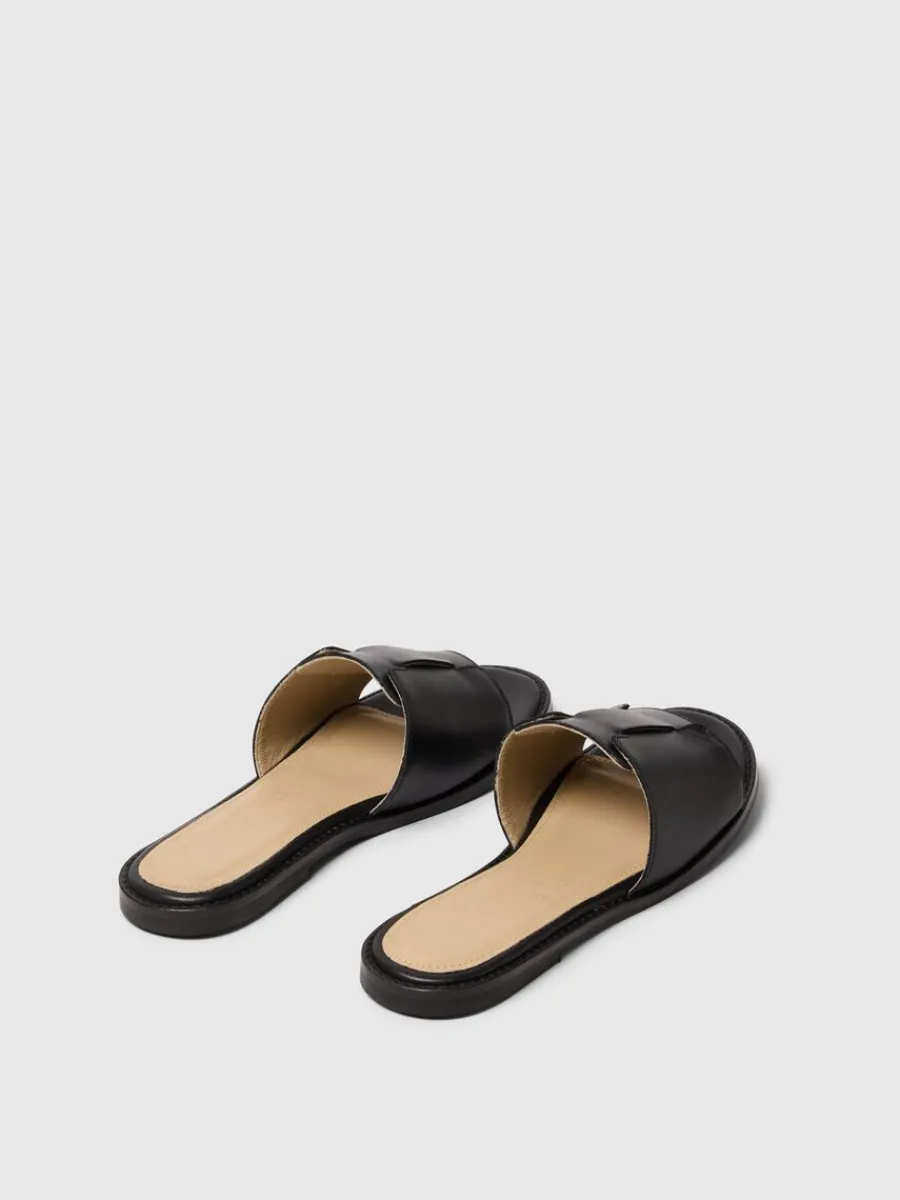 ldersydd_sandaler_2.webp SELECTED LÄDERSYDD SANDALER Black Store