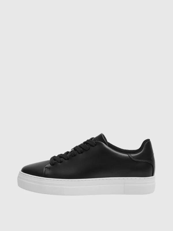 SELECTED LÄDERSYDD SNEAKERS Black Outlet