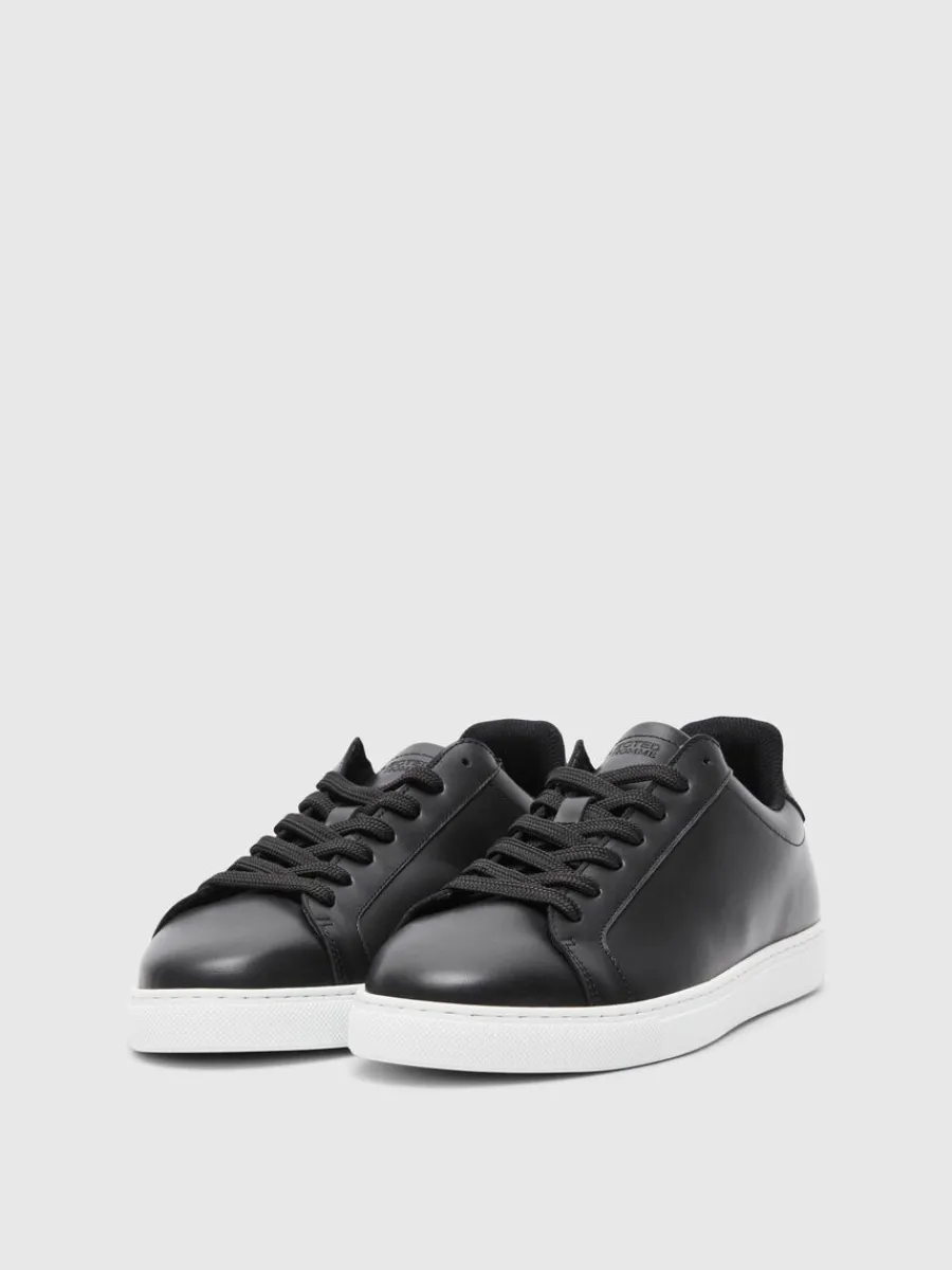 ldersydd_sneakers_4-3.webp SELECTED LÄDERSYDD SNEAKERS Black Hot