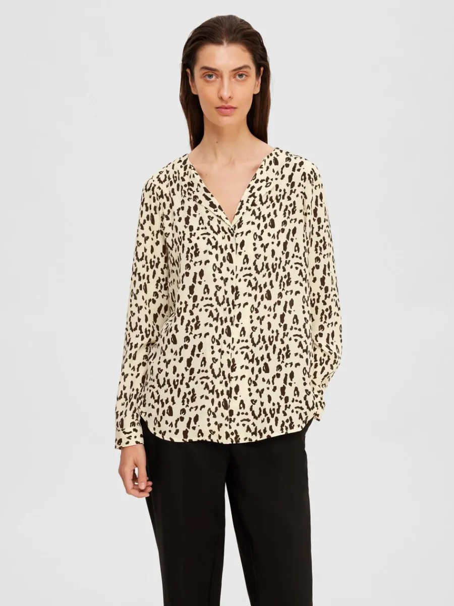 leopardtryck_skjorta_0.webp SELECTED LEOPARDTRYCK SKJORTA Beige Cheap