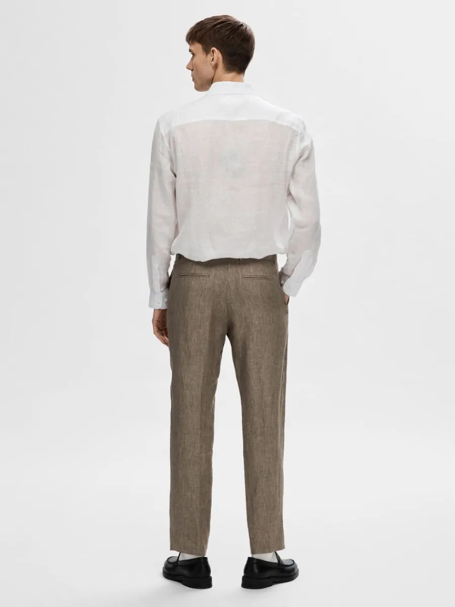 linne_kostymbyxor_1.webp SELECTED 100% LINNE KOSTYMBYXOR Brown Sale