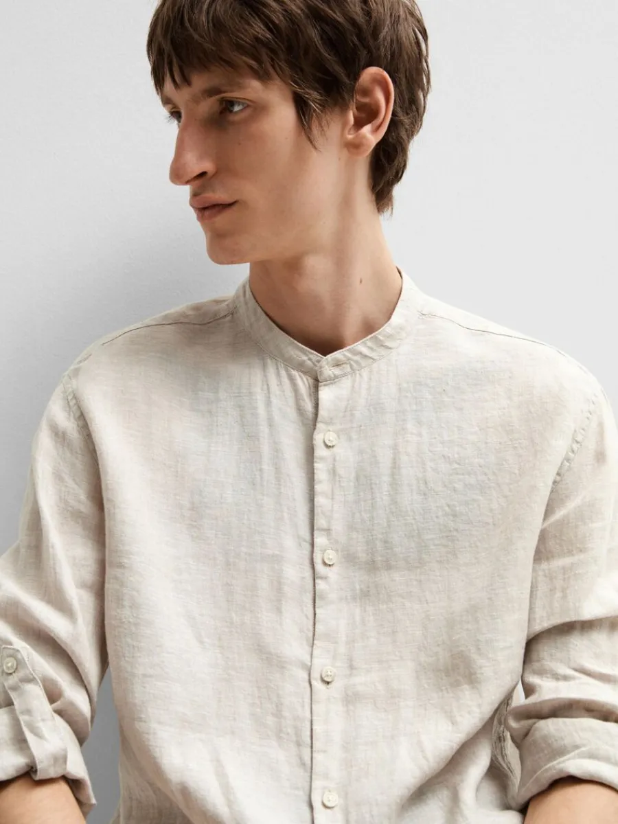 linne_lngrmad_skjorta_3.webp SELECTED 100% LINNE LÅNGÄRMAD SKJORTA Beige Cheap