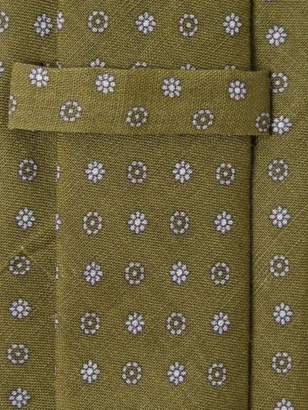 SELECTED 100% LINNE SLIPS Green Outlet