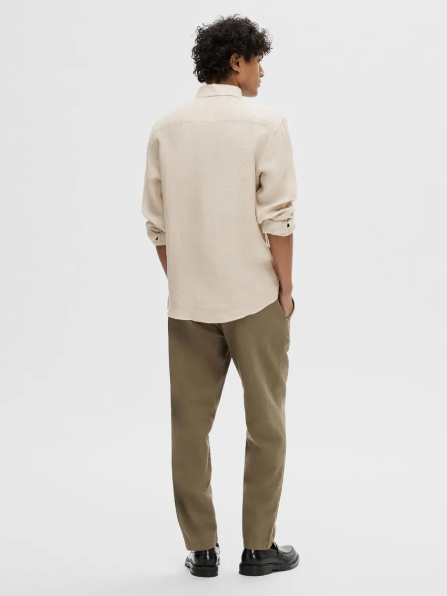 linnetyg_skjorta_1.webp SELECTED 100% LINNETYG SKJORTA Beige Flash Sale
