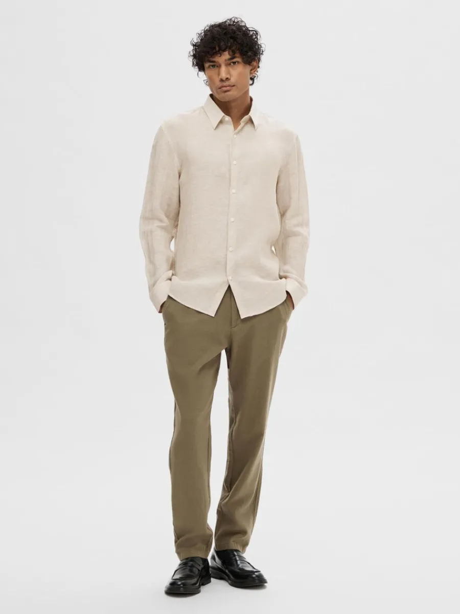 linnetyg_skjorta_2.webp SELECTED 100% LINNETYG SKJORTA Beige Flash Sale