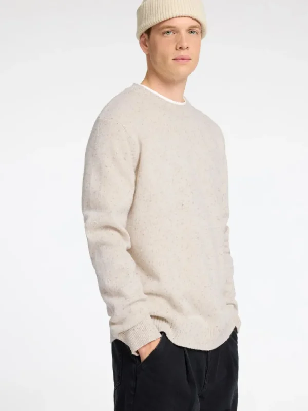 SELECTED LÅNGA ÄRMAR RUNDRINGAD TRÖJA Beige Store
