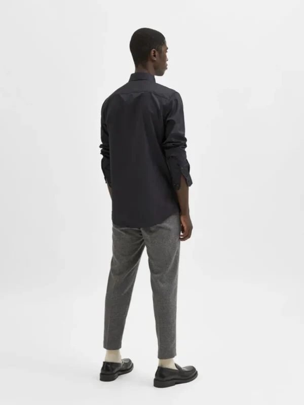 SELECTED LÅNGA ÄRMAR SKJORTA Black New
