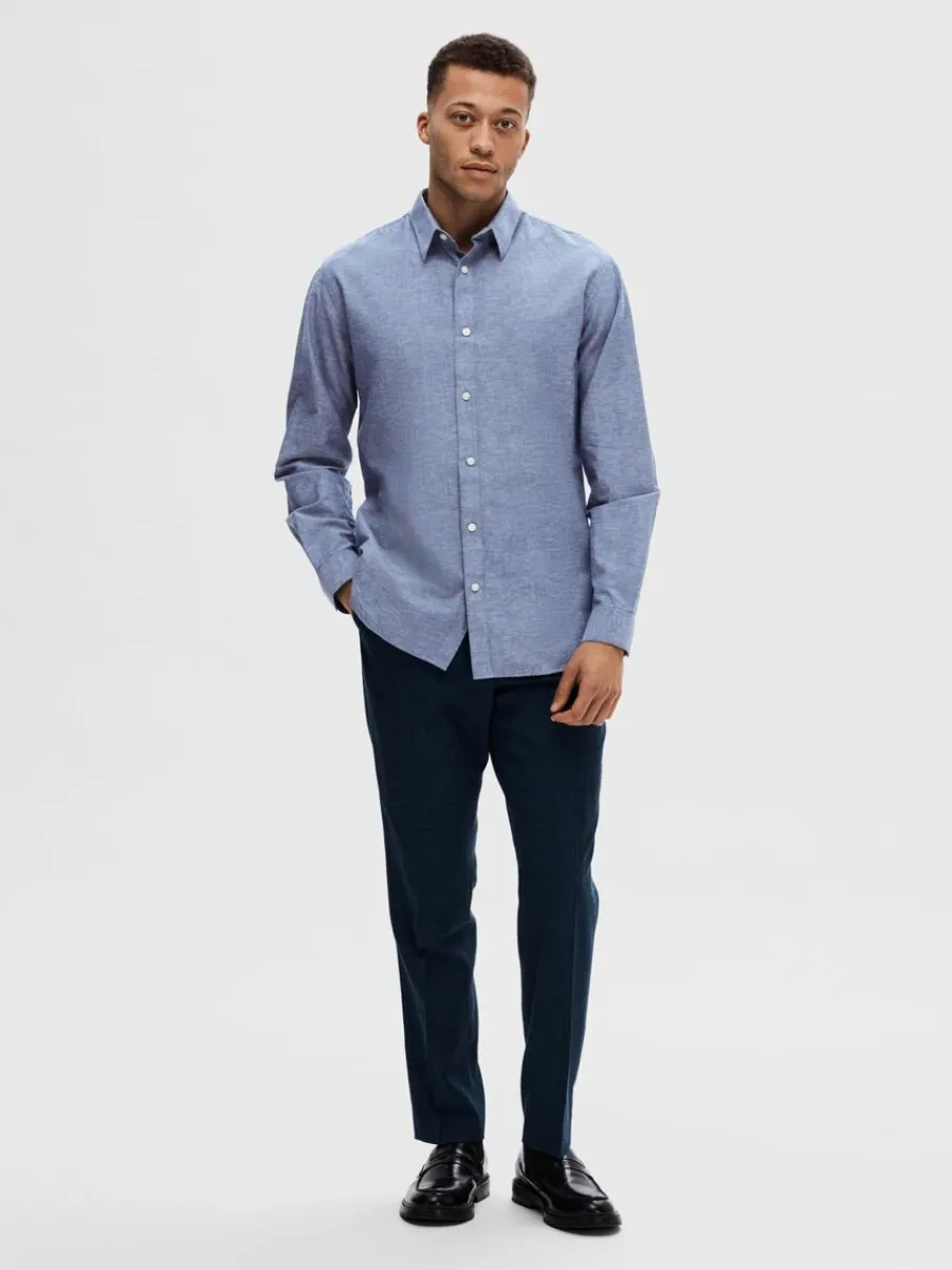 lnga_rmar_skjorta_2-2.webp SELECTED LÅNGA ÄRMAR SKJORTA Blue Fashion
