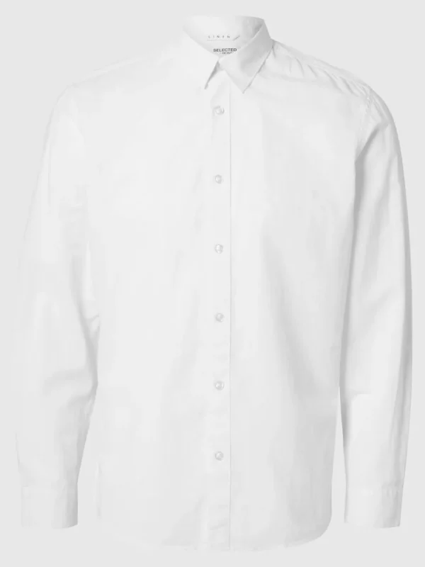 SELECTED LÅNGA ÄRMAR SKJORTA White New