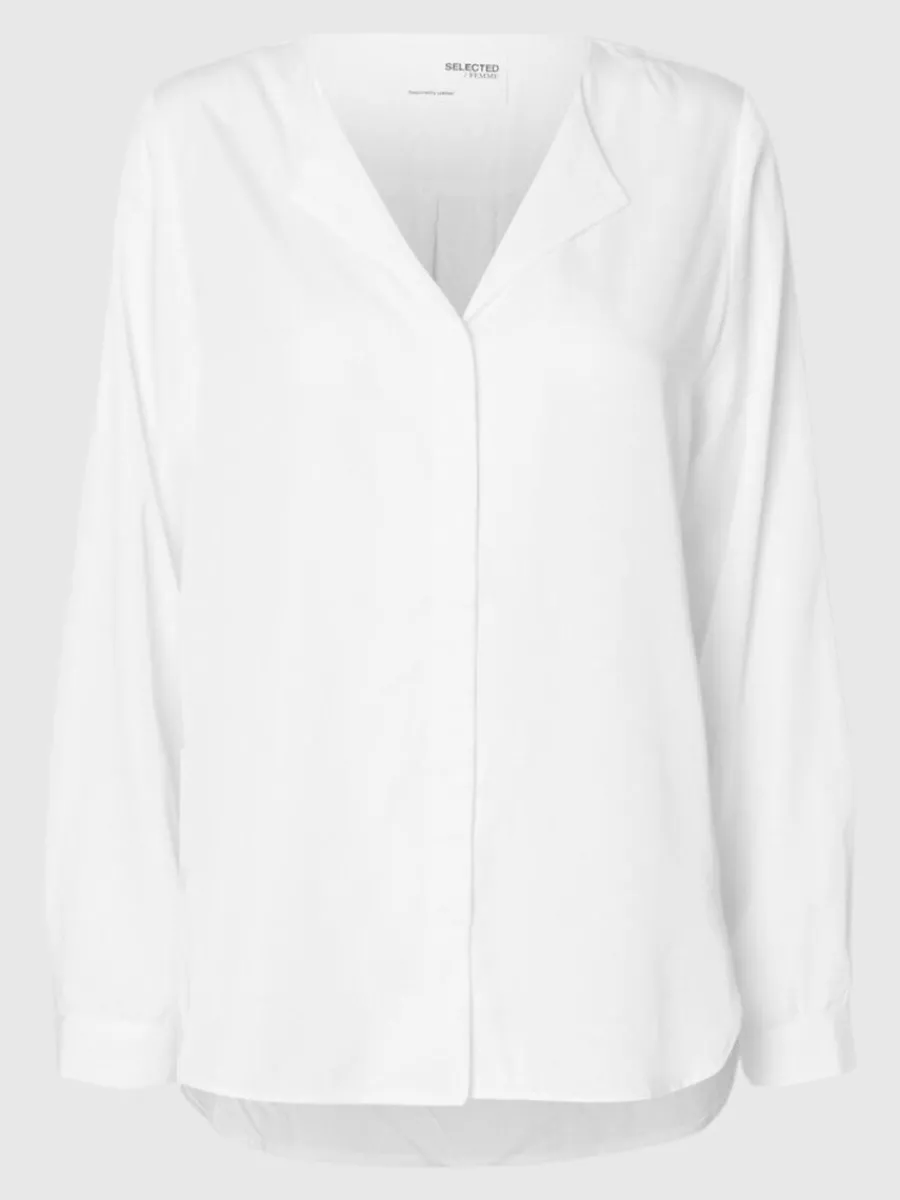lnga_rmar_skjorta_5.webp SELECTED LÅNGA ÄRMAR SKJORTA White Online