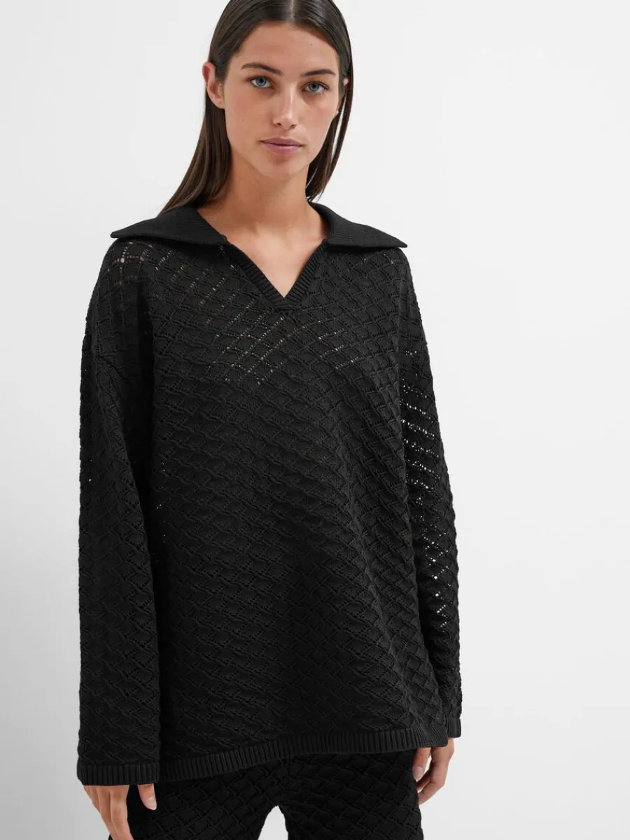 lnga_rmar_stickad_topp_2-2.webp SELECTED LÅNGA ÄRMAR STICKAD TOPP Black Store