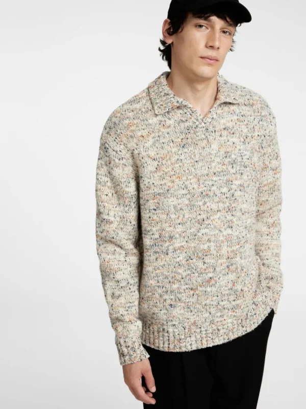 SELECTED LÅNGA ÄRMAR STICKAD TRÖJA Beige Cheap