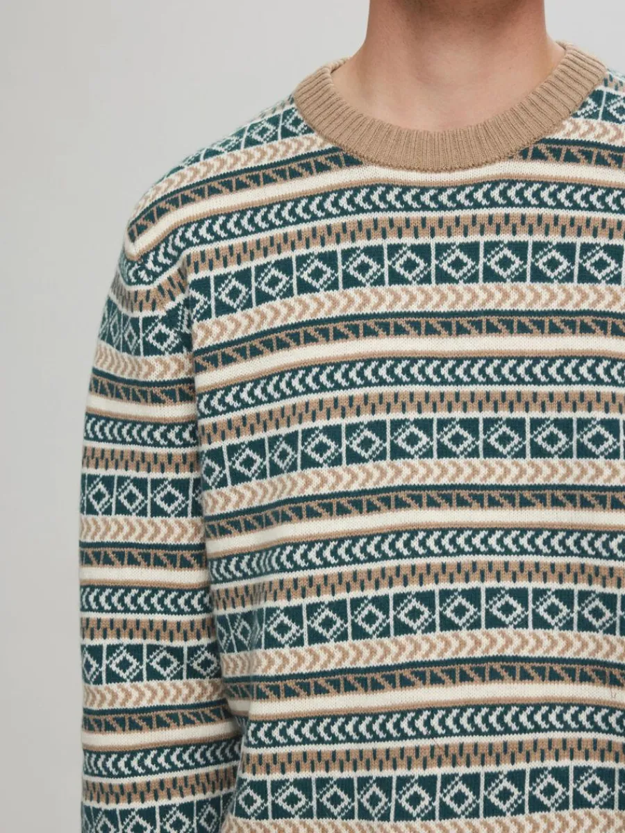 lnga_rmar_stickad_trja_3-8.webp SELECTED LÅNGA ÄRMAR STICKAD TRÖJA Coloured Fashion