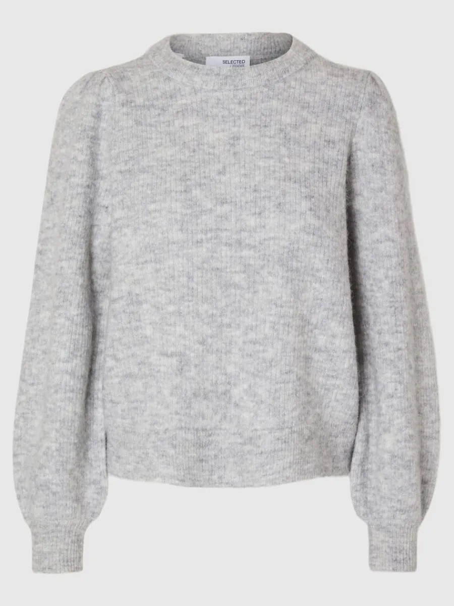 lnga_rmar_stickad_trja_5-2.webp SELECTED LÅNGA ÄRMAR STICKAD TRÖJA Grey Best