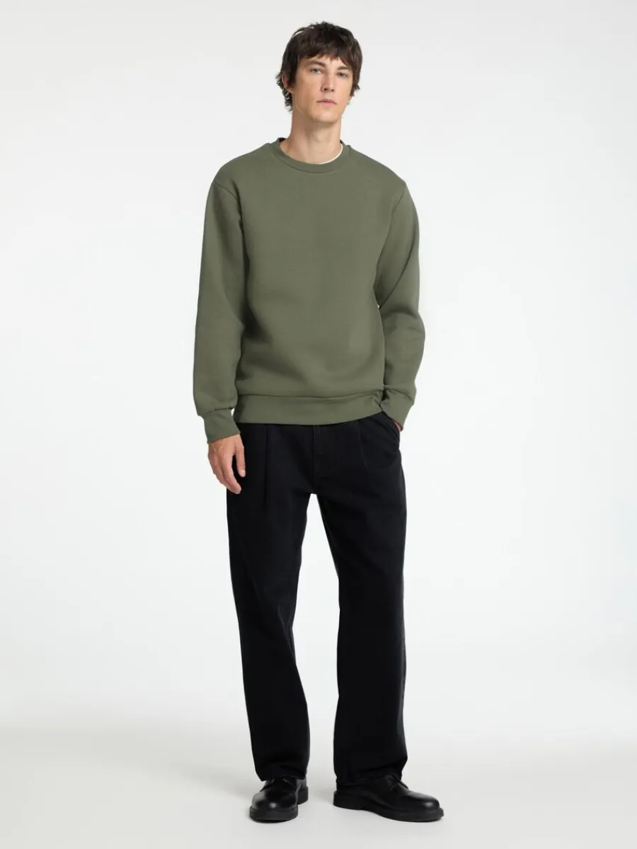 lnga_rmar_sweatshirt_2-1.webp SELECTED LÅNGA ÄRMAR SWEATSHIRT Green Best