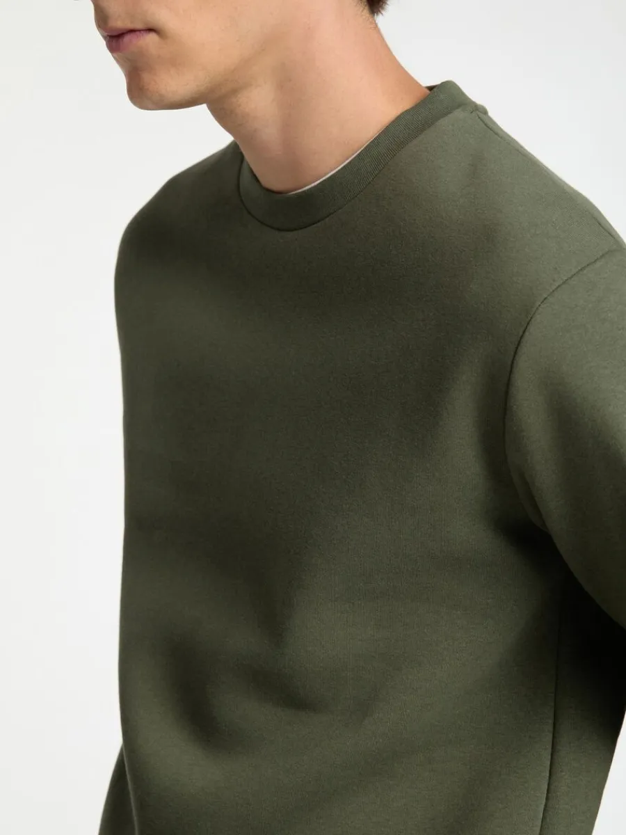 lnga_rmar_sweatshirt_5-1.webp SELECTED LÅNGA ÄRMAR SWEATSHIRT Green Best