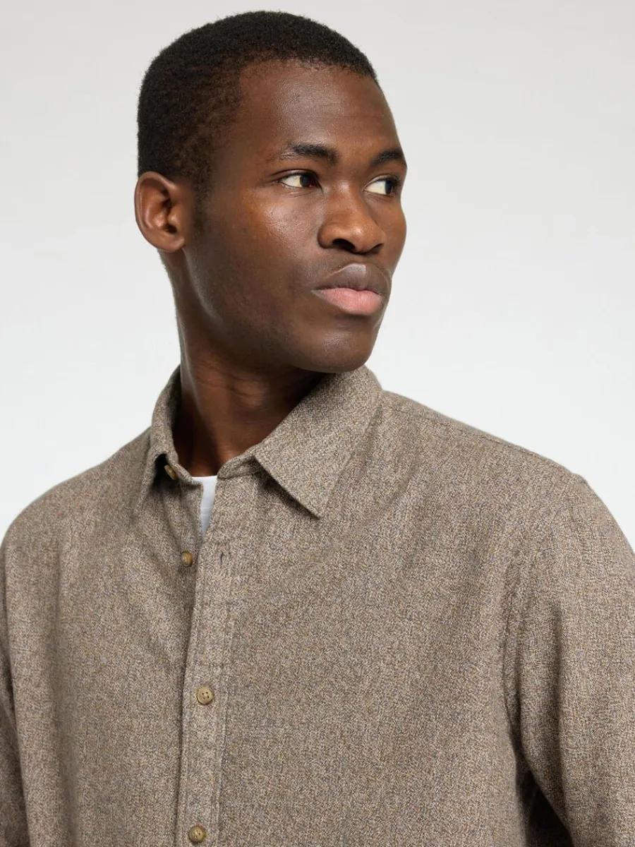 lngrmad_flanellskjorta_5-1.webp SELECTED LÅNGÄRMAD FLANELLSKJORTA Brown Fashion